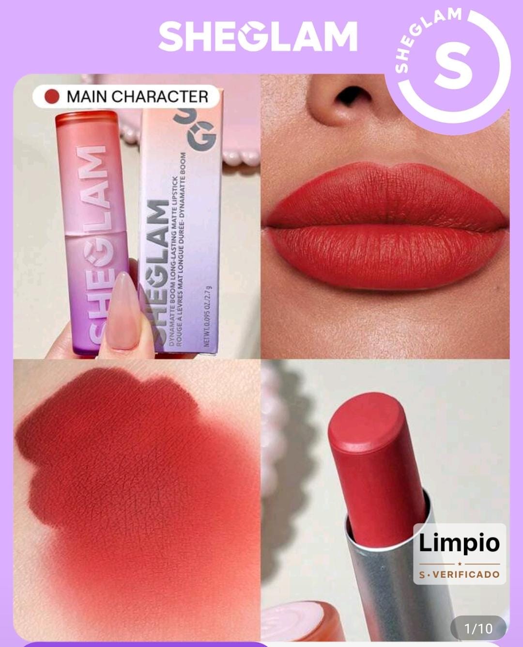 LABIAL MATTE DE LARGA DURACION