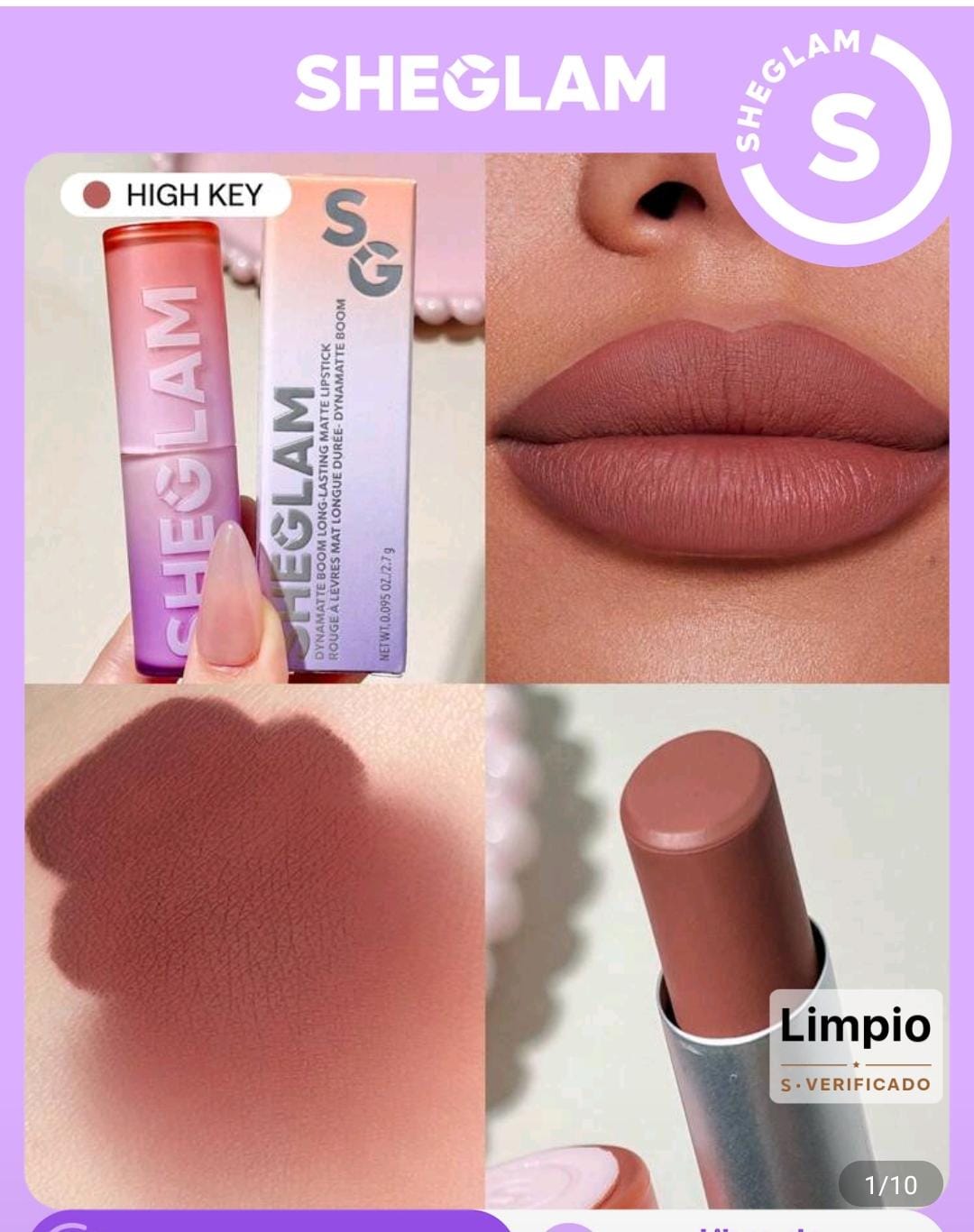 LABIAL MATTE DE LARGA DURACION
