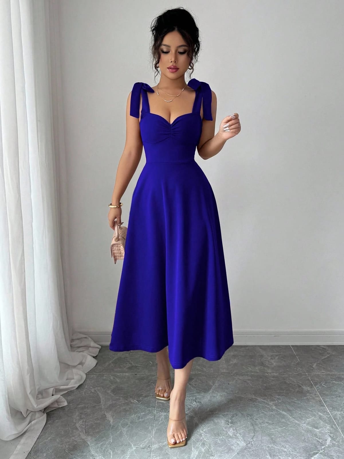 VESTIDO LARGO DE MUJER