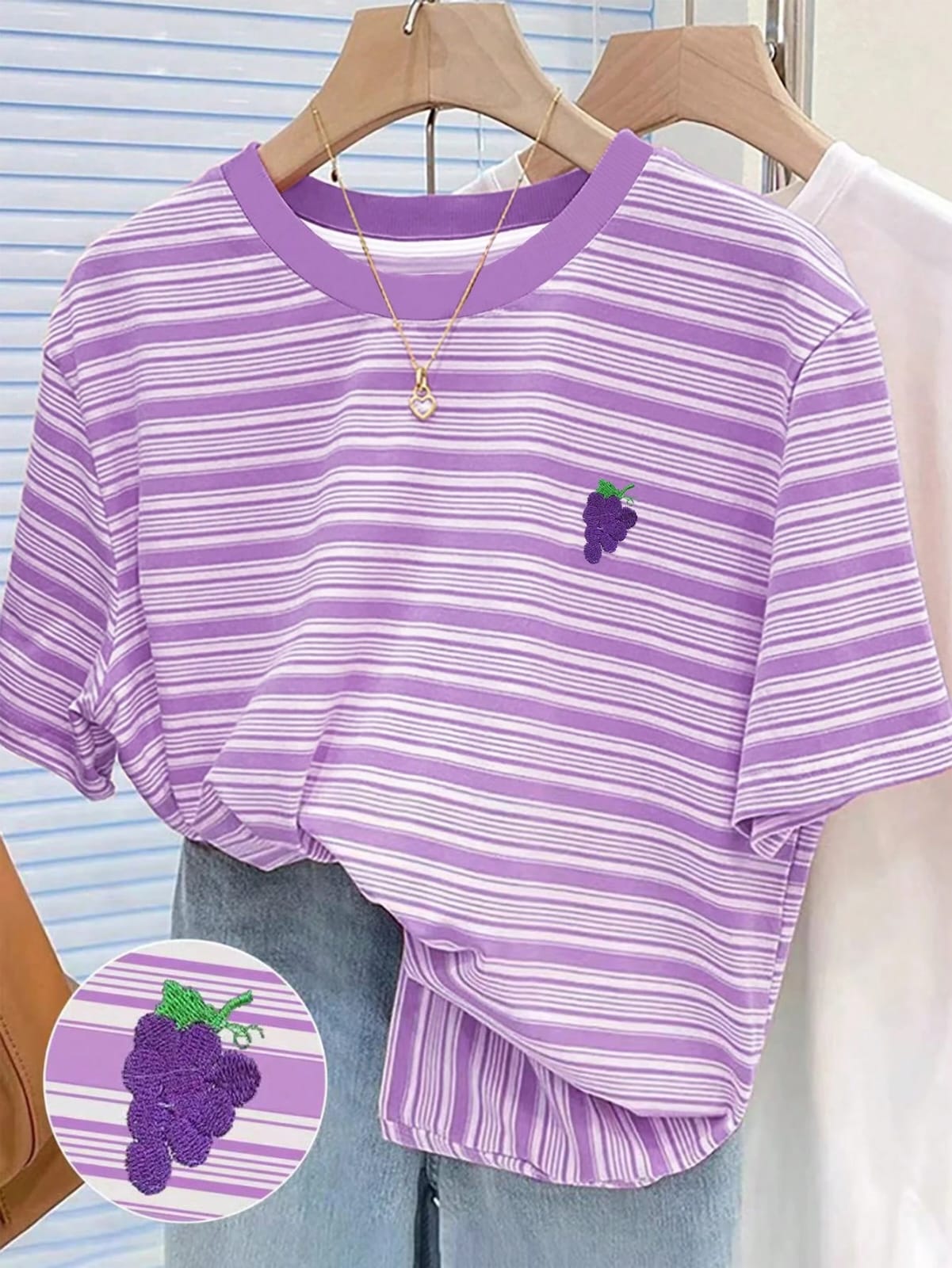 CAMISA DE MUJER RAYADA