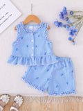 CONJUNTO DE NIÑA CON CHONGITOS