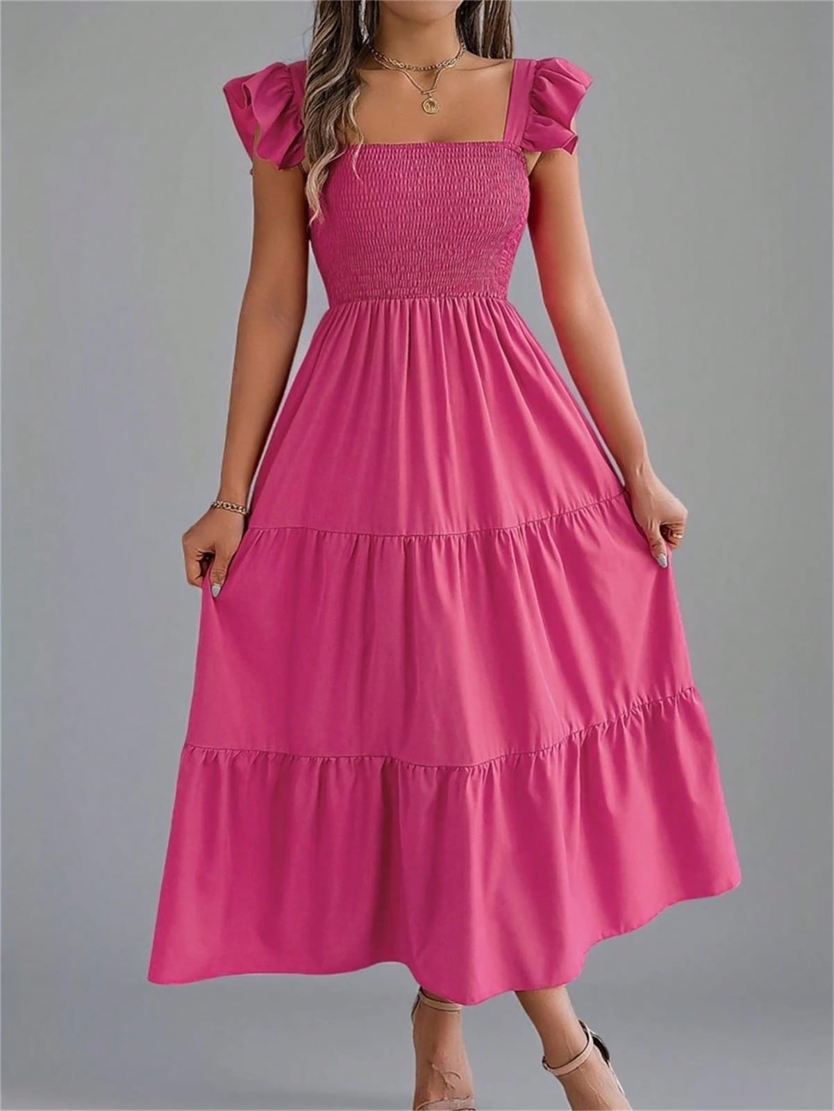 VESTIDO LARGO DE DAMA