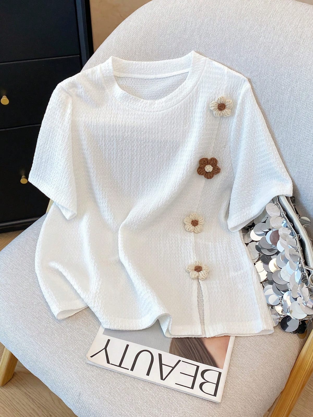 CAMISA DE MUJER COLOR NEGRA TALLA S 0005223