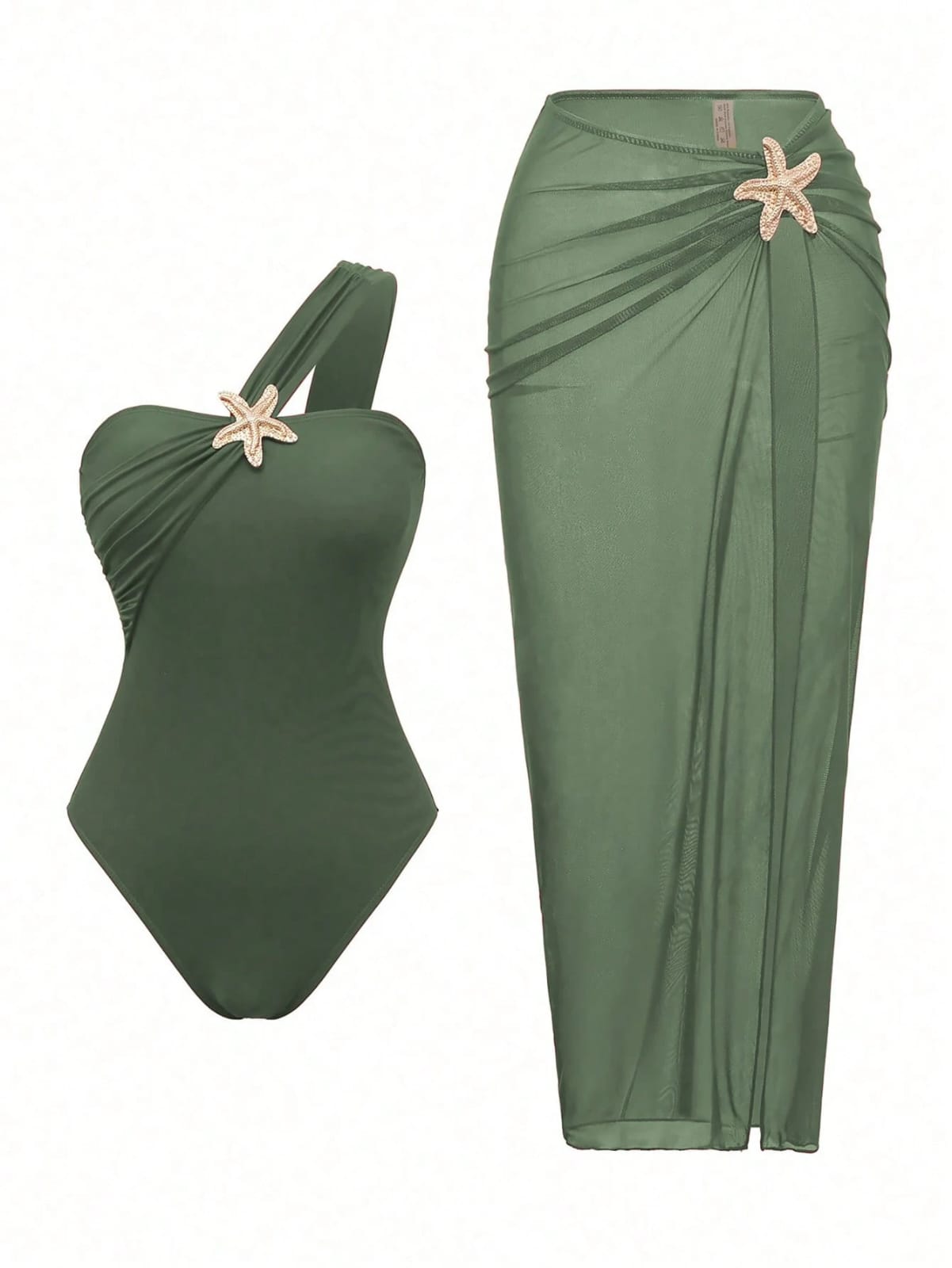 TRAJE DE BAÑO DE 2 PIEZAS CON ESTRELLA