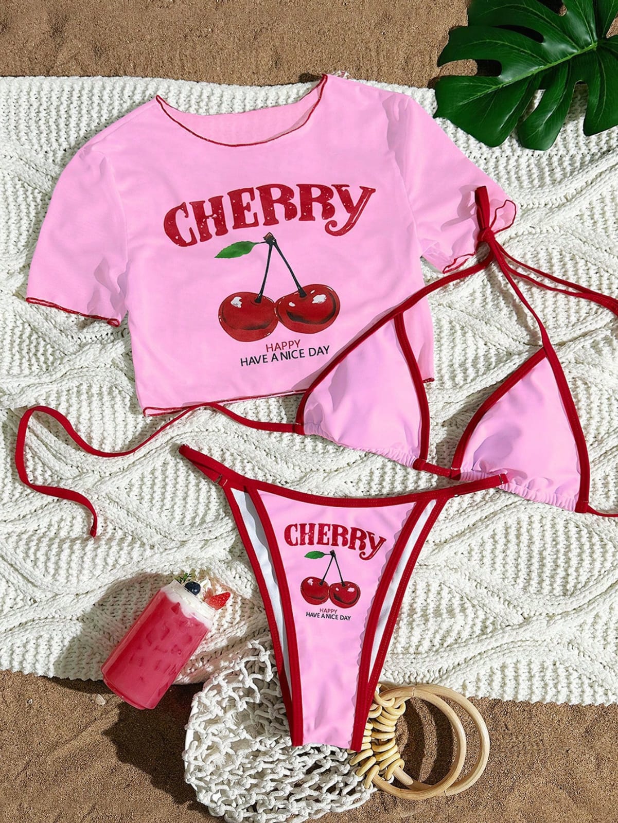 TRAJE DE BAÑO CHERRY