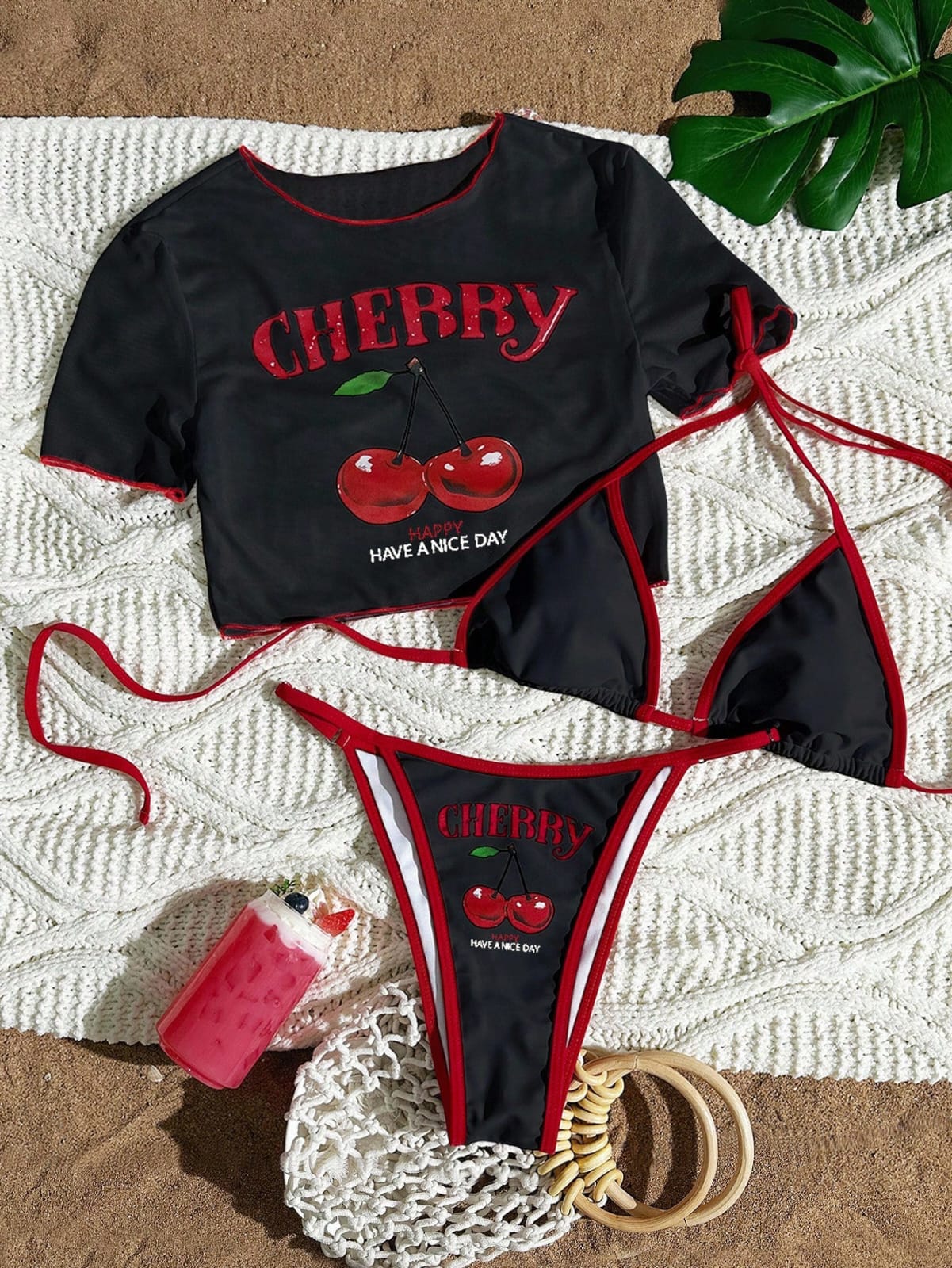 TRAJE DE BAÑO CHERRY