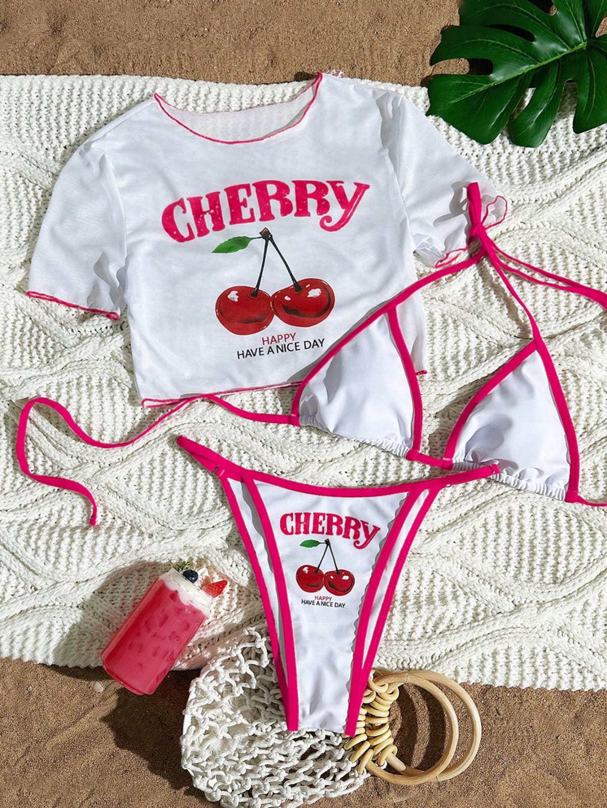 TRAJE DE BAÑO CHERRY