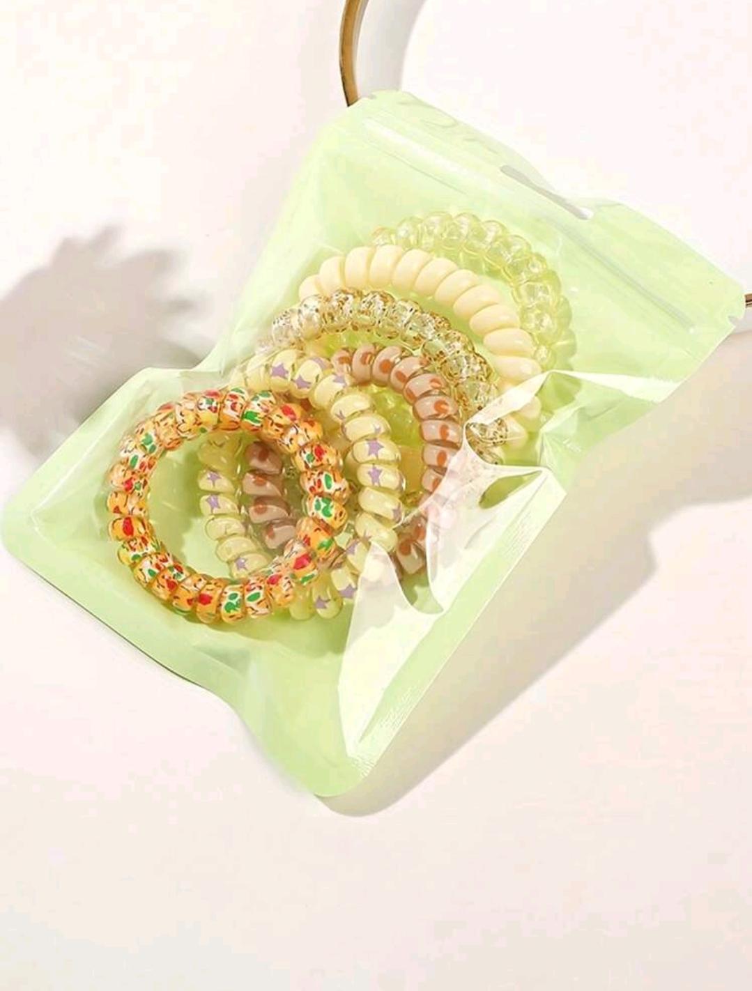 SET DE 6 COLAS ELASTICAS
