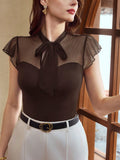 BLUSA CON CHONGO DE MUJER