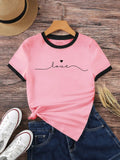 CAMISETA LOVE DE MUJER