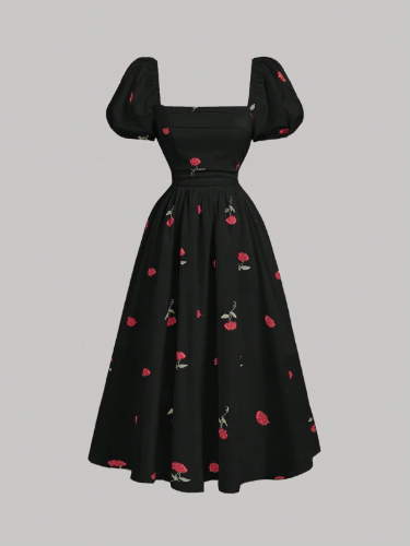 VESTIDO DE DAMA LARGO