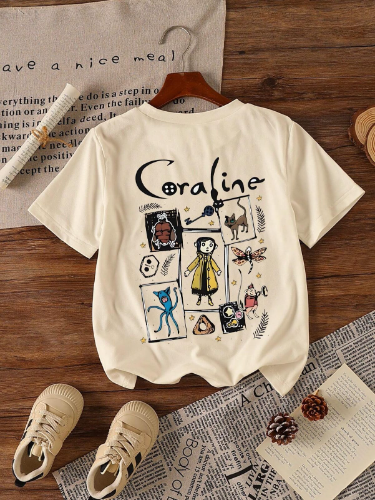 CAMISA DE CORALINE TALLA 12 AÑOS 00002387
