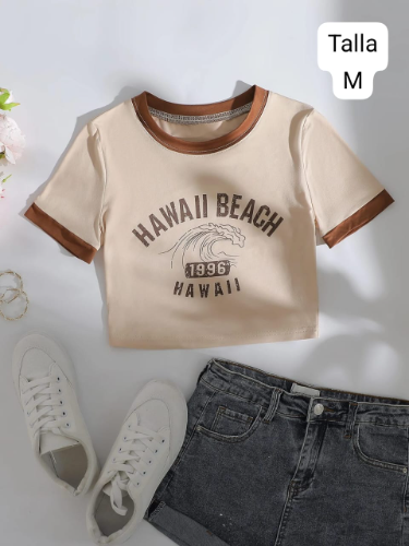 CAMISA CAFE HAWAII BEACH TALLA S 0005599