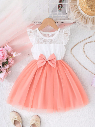 VESTIDO DE NIÑA COLOR BLANCO TALLA 5 AÑOS 0005984