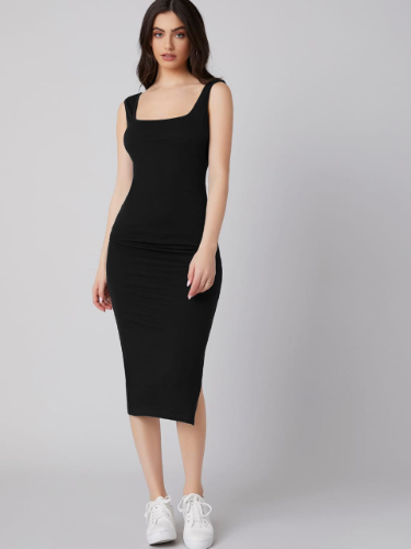 VESTIDO NEGRO TALLA S 00004217