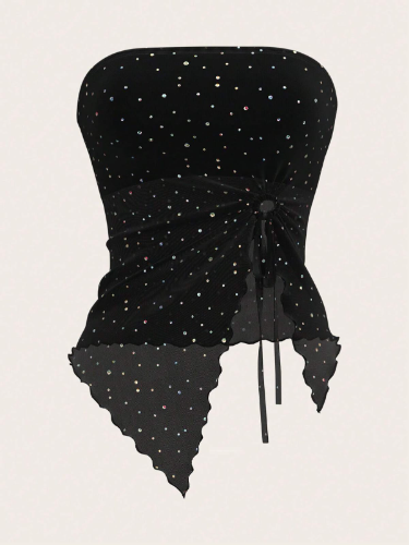 TOPS COLOR NEGRO TALLA XXS 0005346