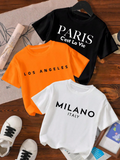 CAMISA COLOR NARANJA TALLA 4 AÑOS 00000548