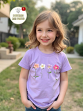 CAMISA DE NIÑA DE FLOR