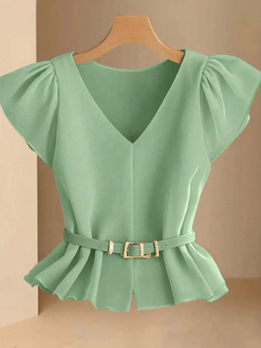 CAMISA VERDE TALLA M 00003145 (NO INCLUYE FAJA)