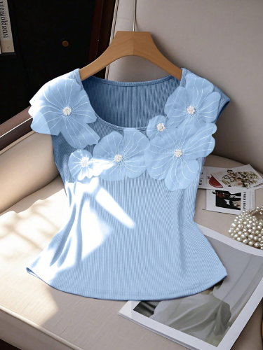 CAMISA COLOR CELESTE TALLA L 0006728