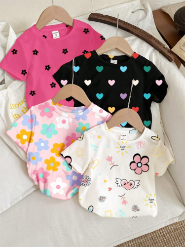 CAMISA DE NIÑA COLOR NEGRO CON CORAZONES TALLA 12 A 18 MESES 00003280