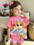 CONJUNTO CHORS DE NIÑA COLOR ROSADO TALLA 5 AÑOS 0005001