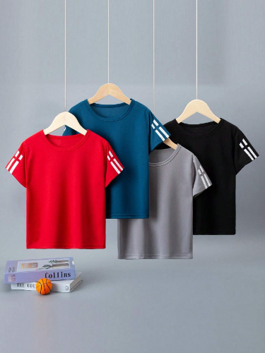 CAMISA COLOR ROJO TALLA 7 AÑOS 00000520