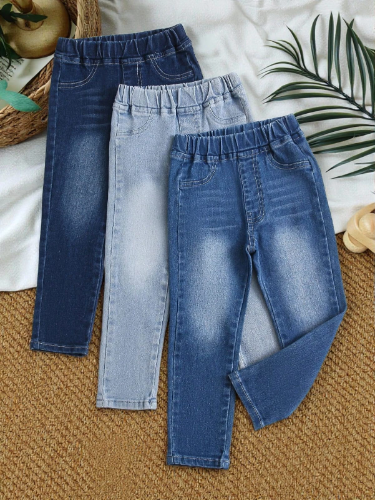 PANTALON DE NIÑA COLOR AZUL TALLA 7 AÑOS 0006158