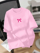 CAMISA ROSADA CON CHONGO DE MUJER