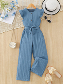 MONO DE NIÑA COLOR AZUL TALLA 5 AÑOS 0006883