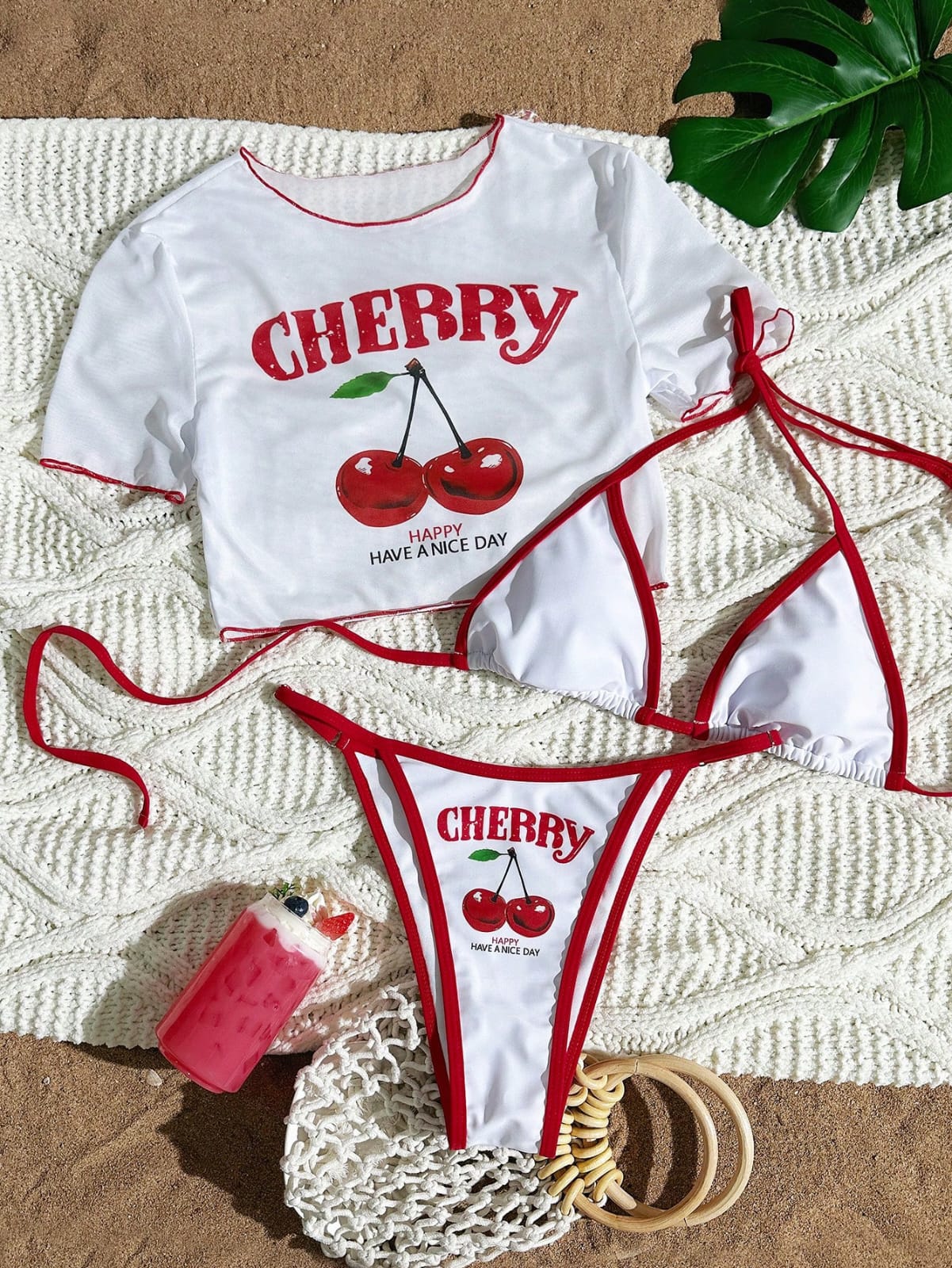 TRAJE DE BAÑO CHERRY